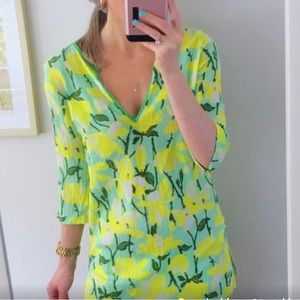 J. Crew Swimsuit Cover Shirt